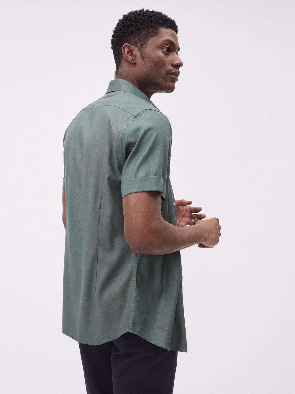Slim Fit Performance Short Sleeve Shirt rw&co Great Value Deal