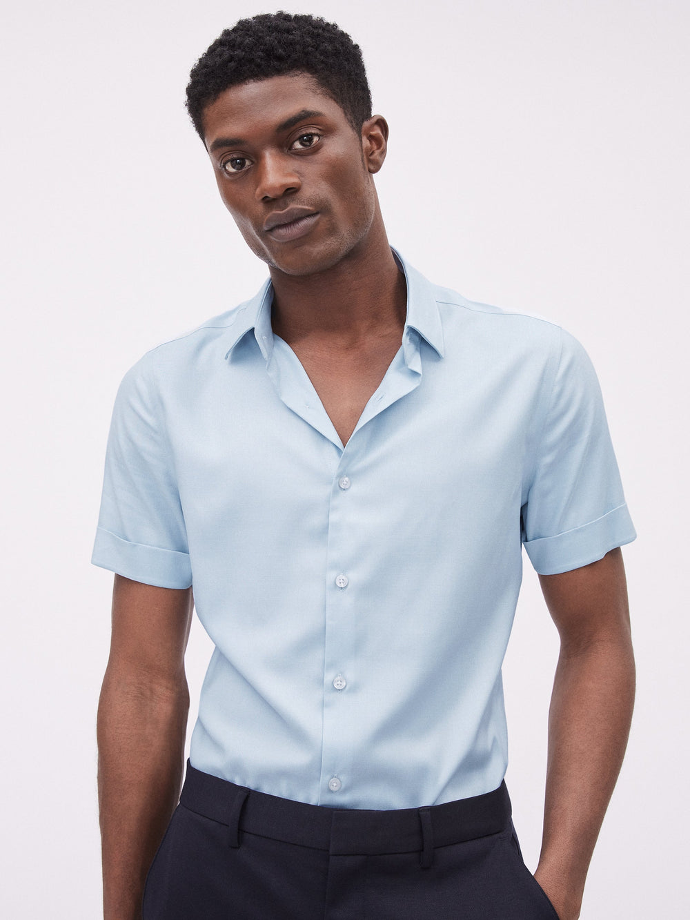 Slim Fit Performance Short Sleeve Shirt rw&co Great Value Deal