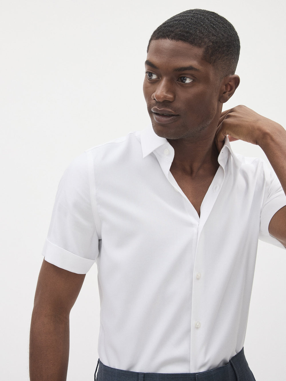 Slim Fit Performance Short Sleeve Shirt rw&co Great Value Deal