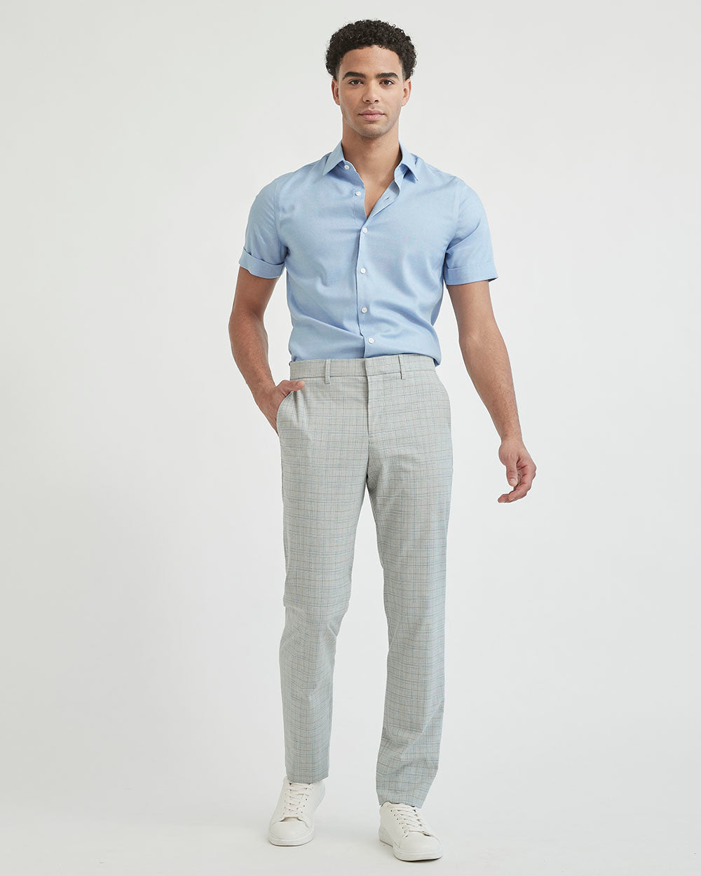 Slim Fit Performance Short Sleeve Shirt rw&co Great Value Deal