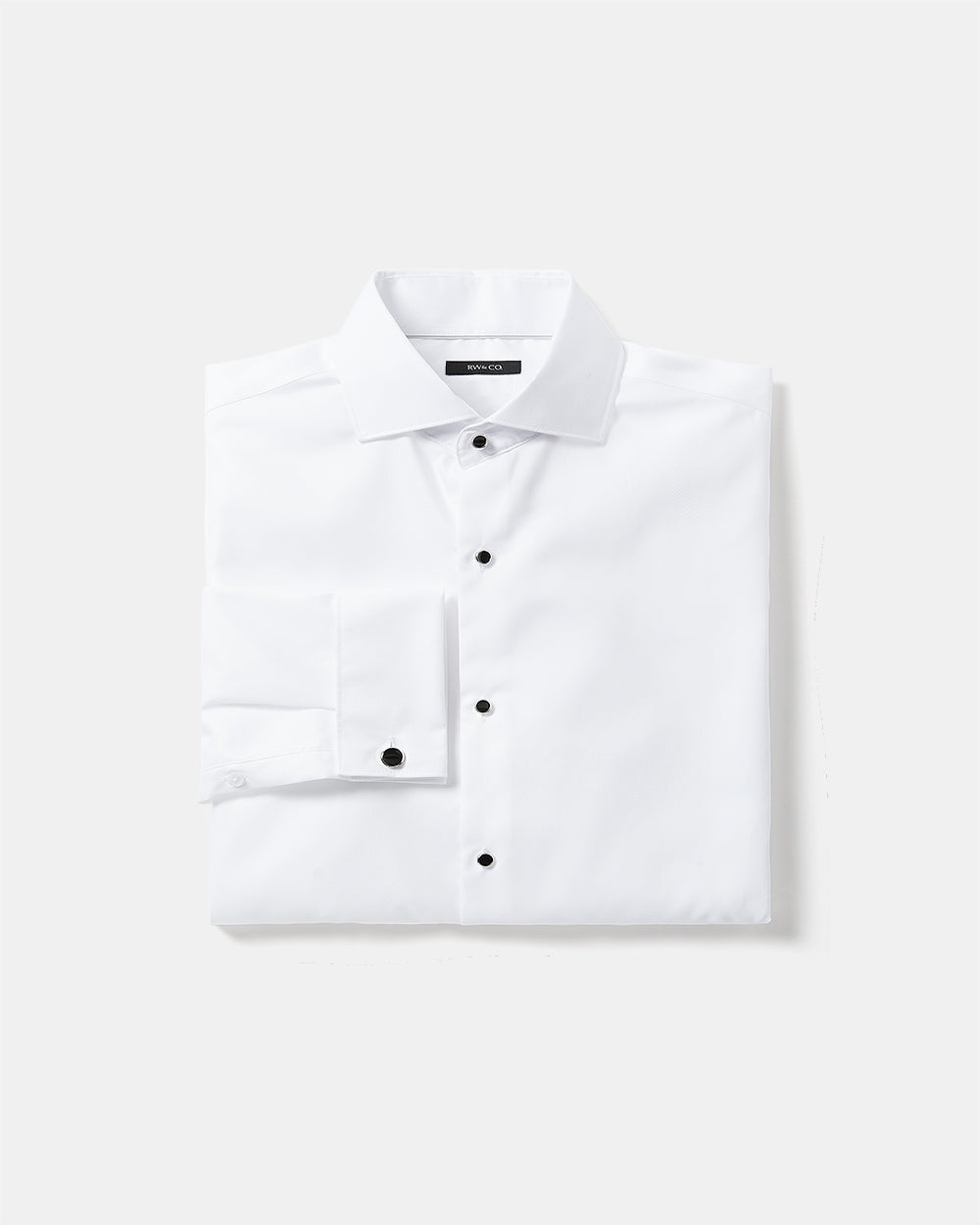 White Tuxedo Dress Shirt rw&co Great Value Deal