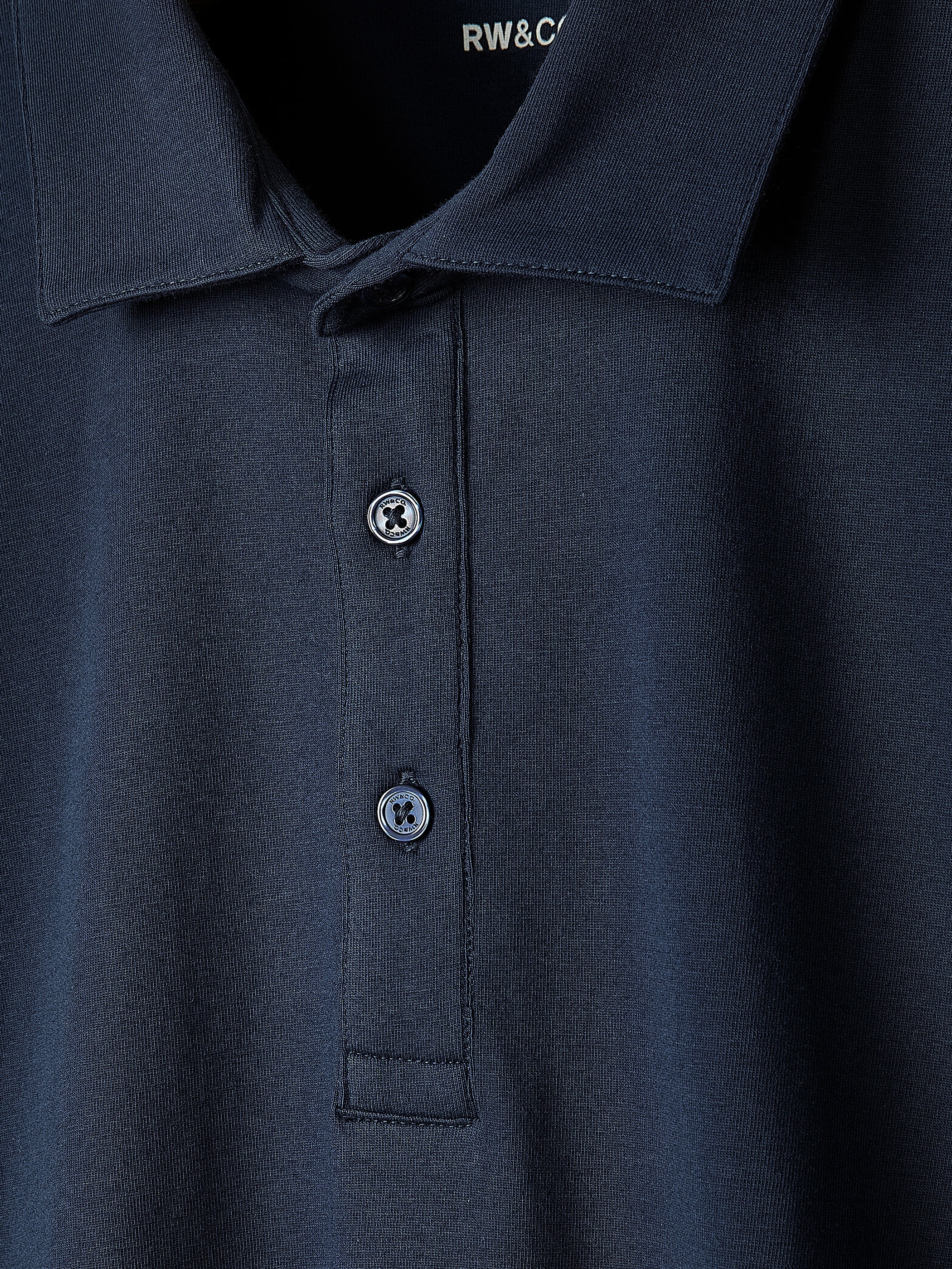 Short-Sleeve Supima (R) Cotton Jersey Polo rw&co Special Offer