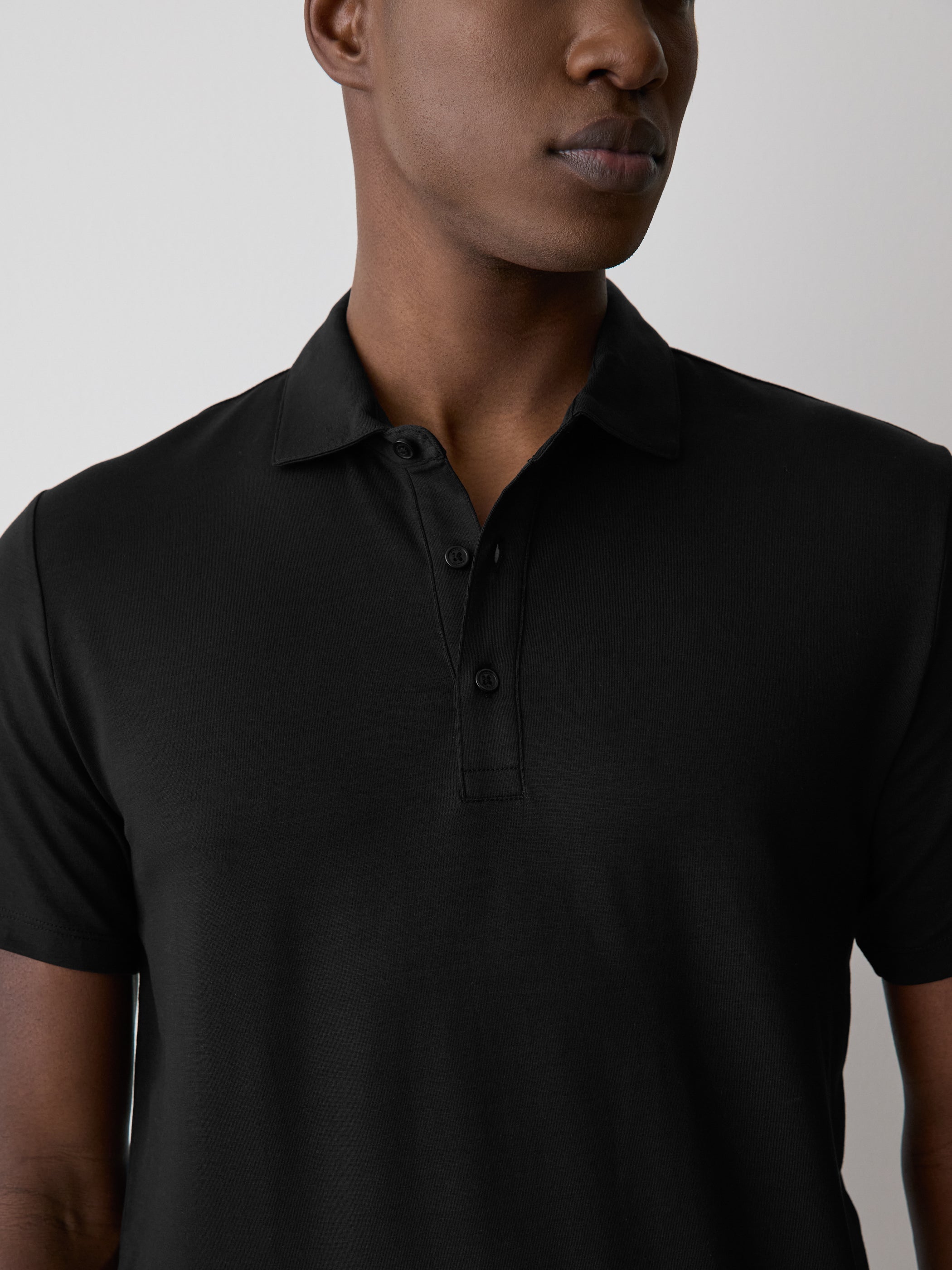 Short-Sleeve Supima (R) Cotton Jersey Polo rw&co Special Offer
