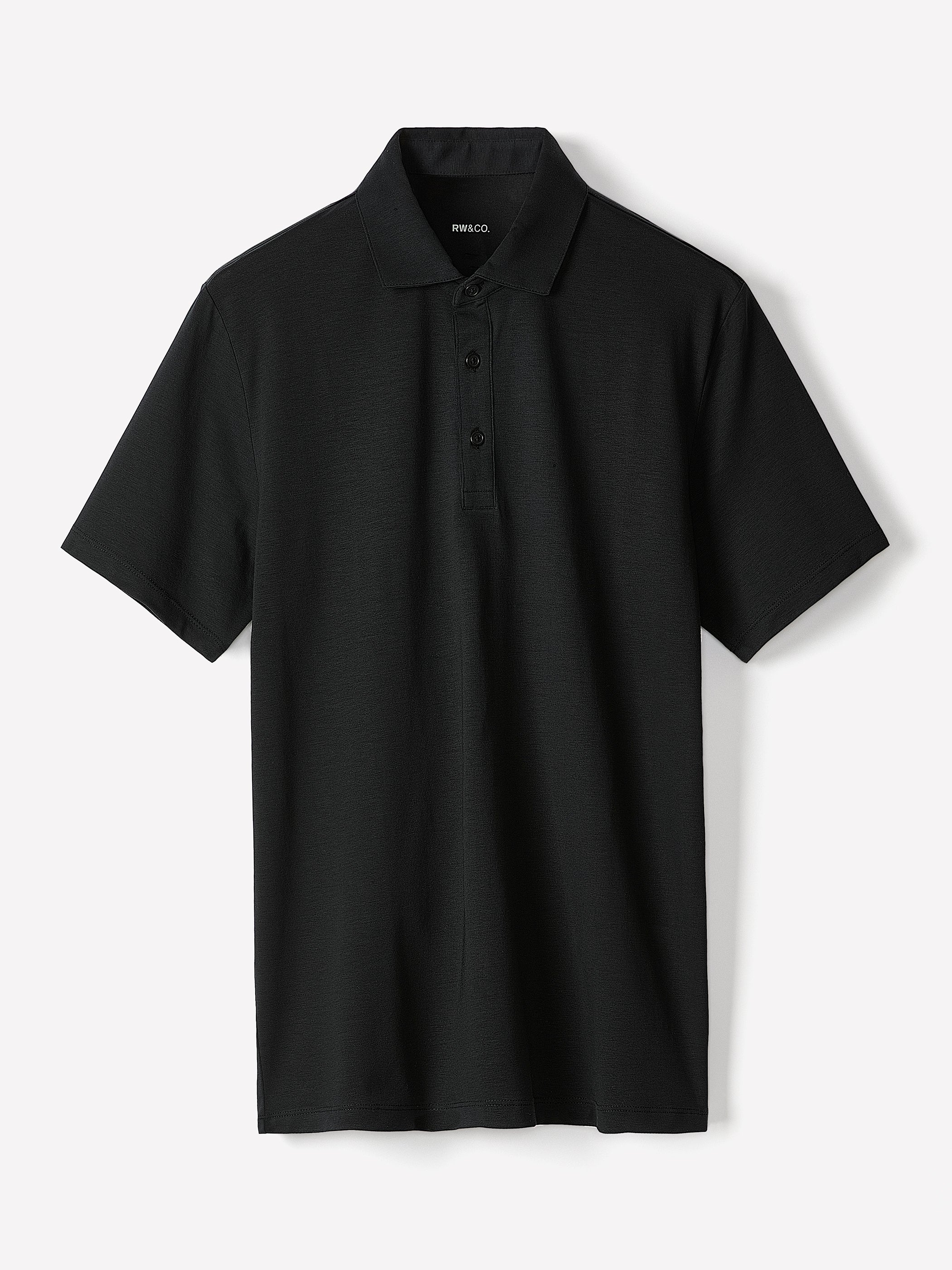 Short-Sleeve Supima (R) Cotton Jersey Polo rw&co Special Offer
