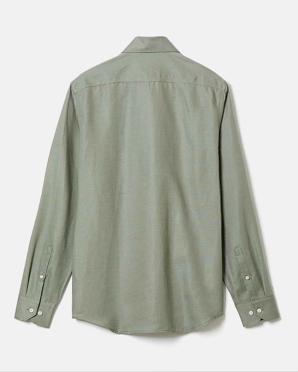 Tailored-Fit Linen Dress Shirt rw&co Great Value Deal