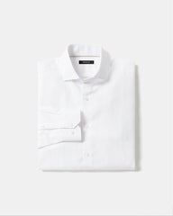Tailored-Fit Linen Dress Shirt rw&co Great Value Deal