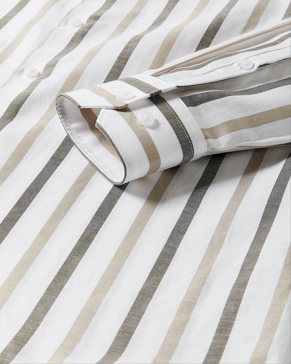 Tailored-Fit Linen Dress Shirt rw&co Great Value Deal