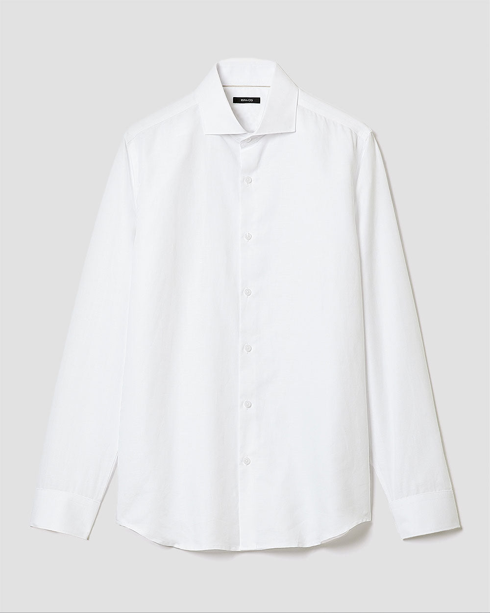 Tailored-Fit Linen Dress Shirt rw&co Great Value Deal
