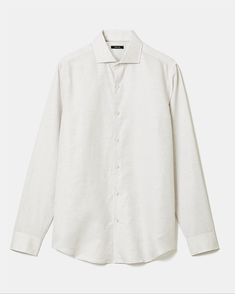 Tailored-Fit Linen Dress Shirt rw&co Great Value Deal
