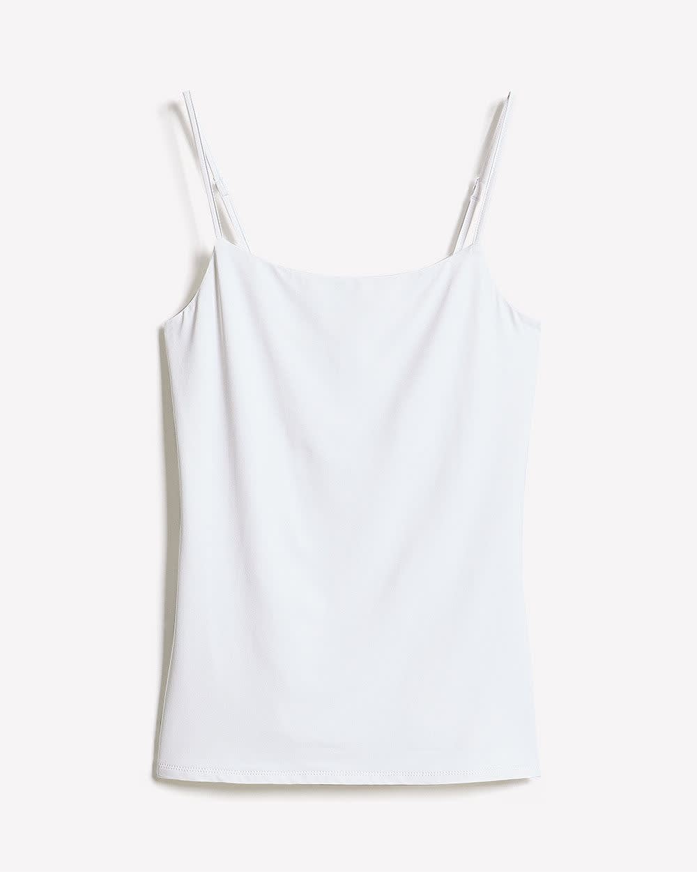 Nylon Scoop-Neck Cami rw&co Limited Time Discount
