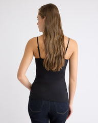 Nylon Scoop-Neck Cami rw&co Limited Time Discount