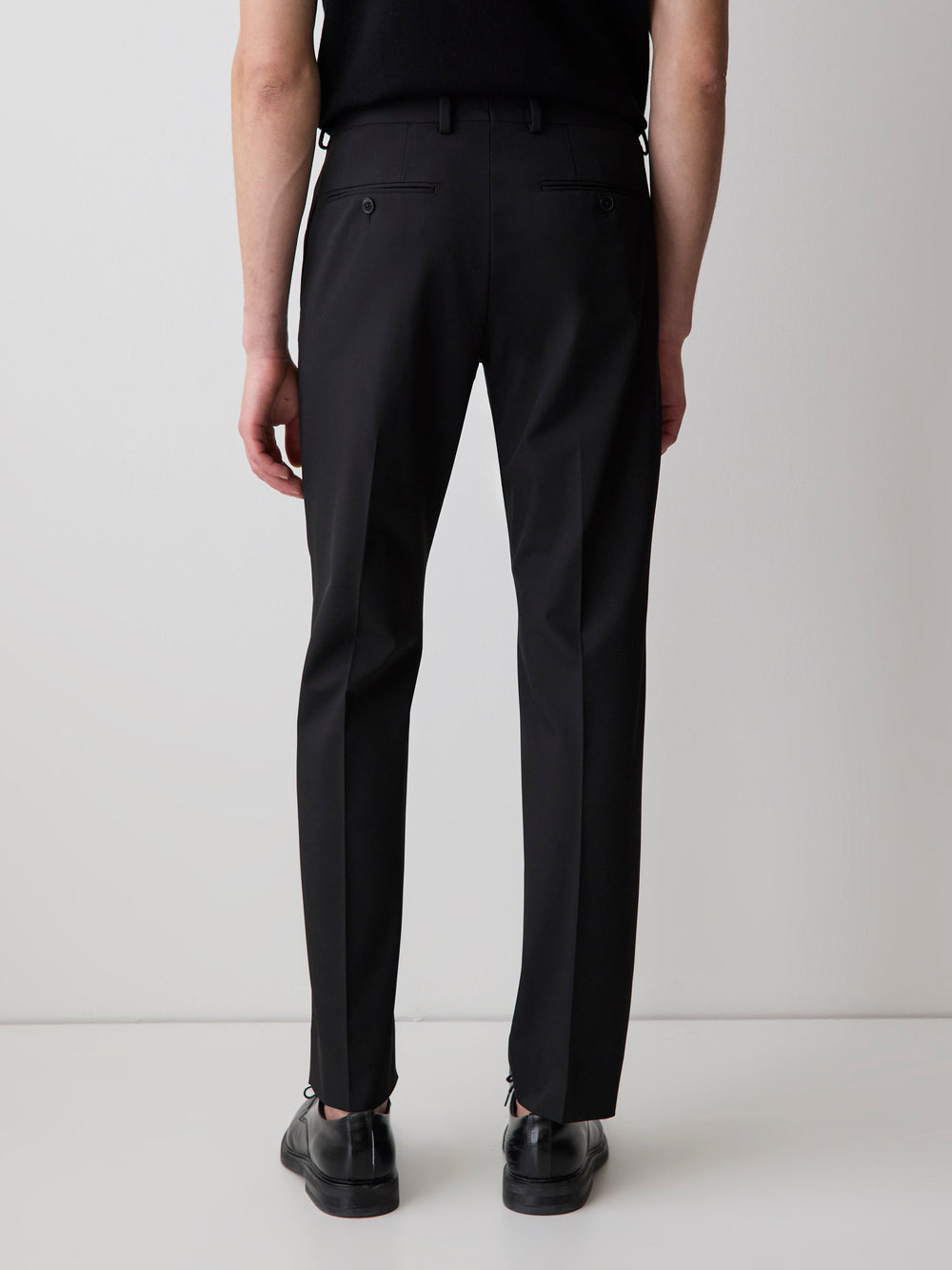 Black Slim Fit E-Tech Suit Pant rw&co Great Value Deal