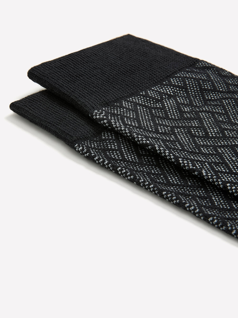 Dress Socks with Geometric Pattern rw&co Limited Time Discount