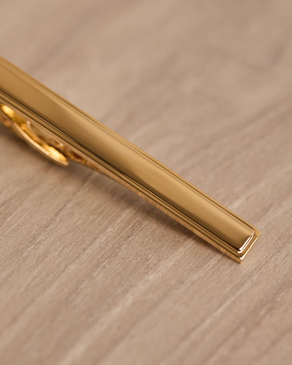 Golden Tie Bar rw&co On Sale