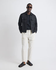 Refined Solid Interlock Cotton Crew-Neck Tee rw&co Special Promo Price