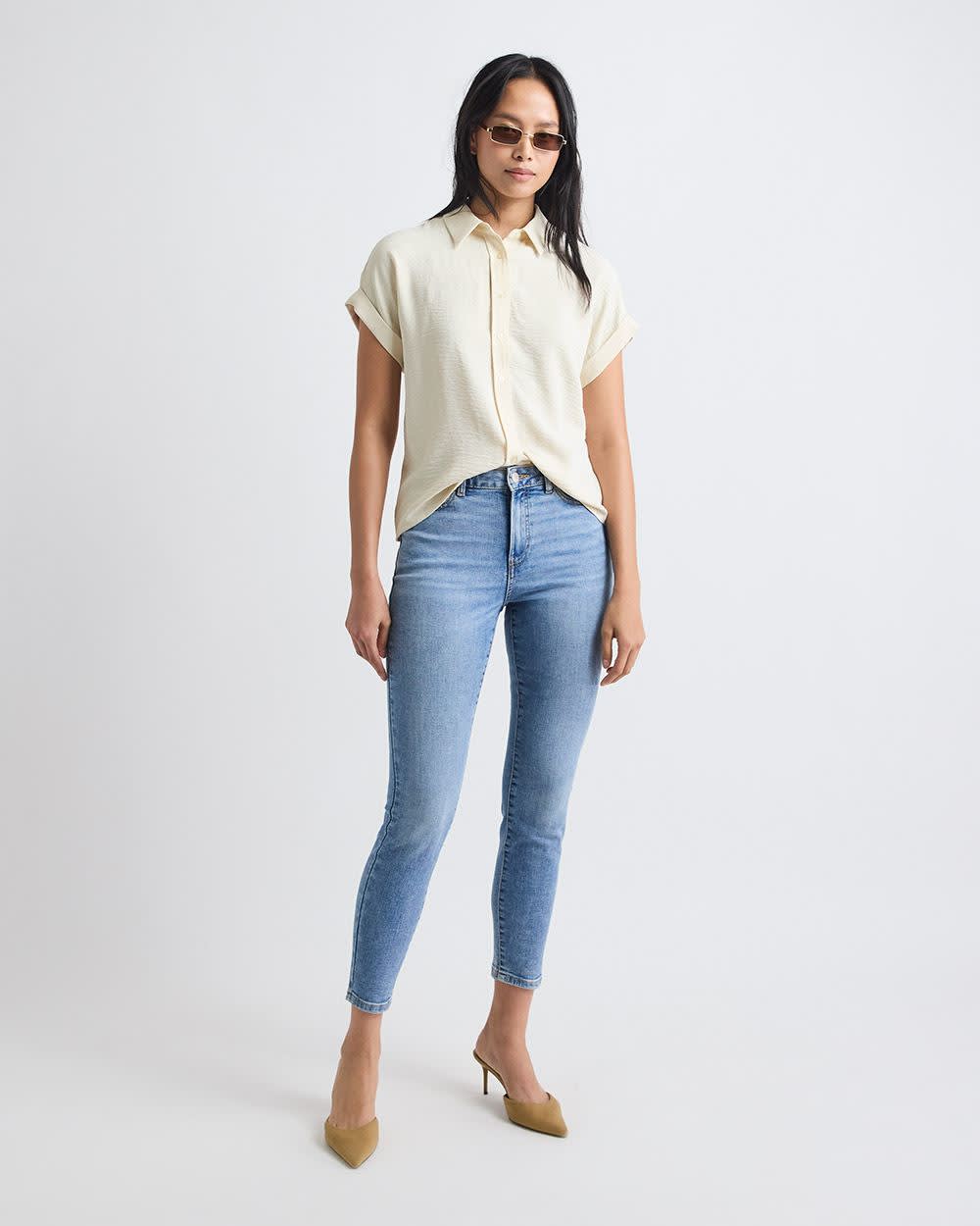 High-Rise Natalie Ankle Jegging rw&co Special Promo Price