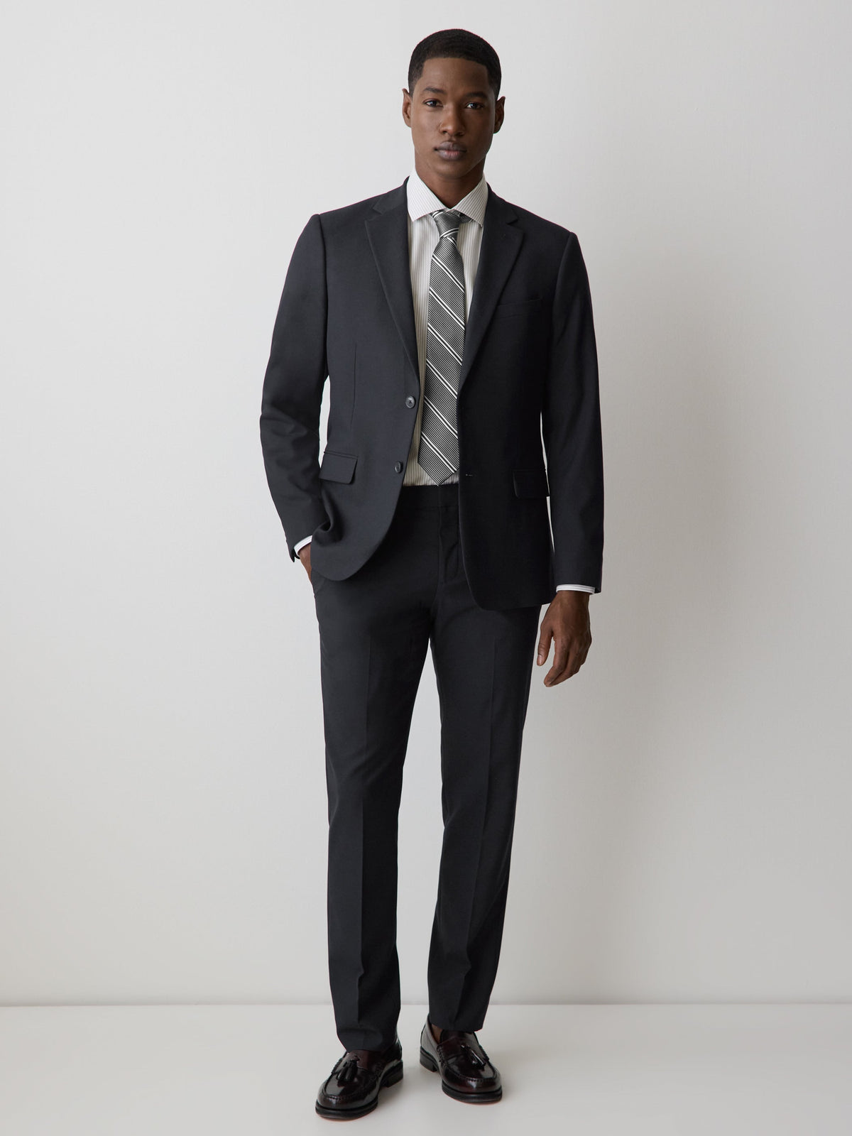 Slim Fit Tech Suit Blazer rw&co Special Offer