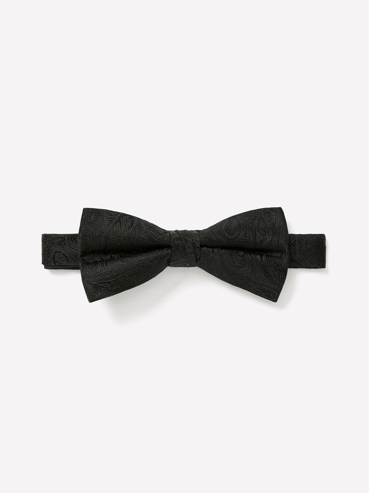 Paisley Black on Black Bow Tie rw&co Special Promo Price