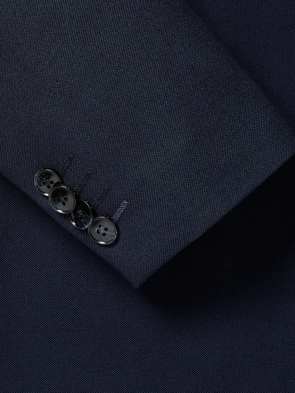 Essential Tailored Fit Navy Blue Suit Blazer rw&co Exclusive Sale Price