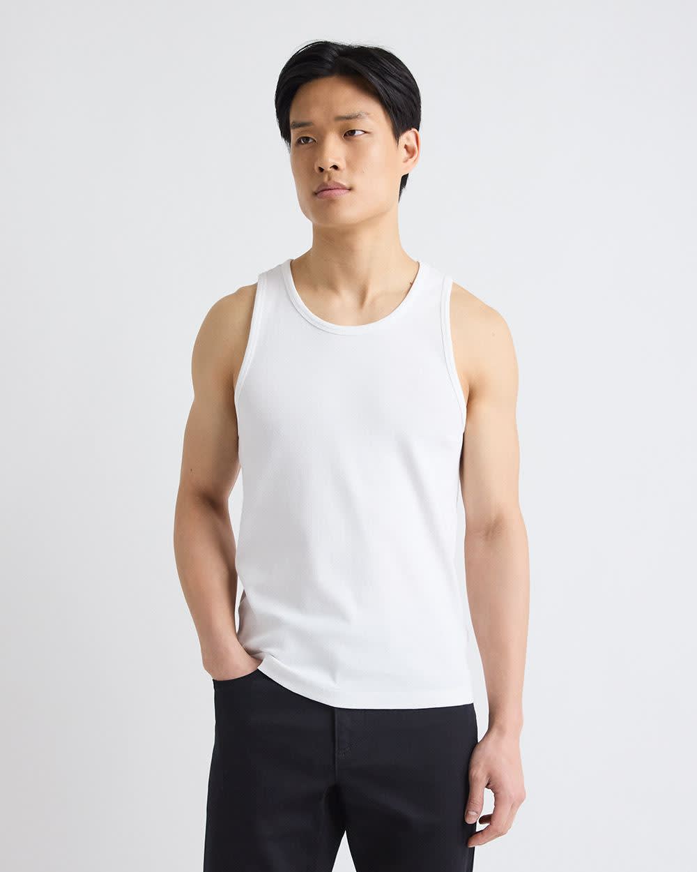 Ribbed Tank Top rw&co Great Value Deal