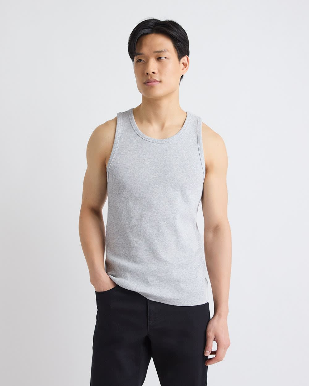 Ribbed Tank Top rw&co Great Value Deal
