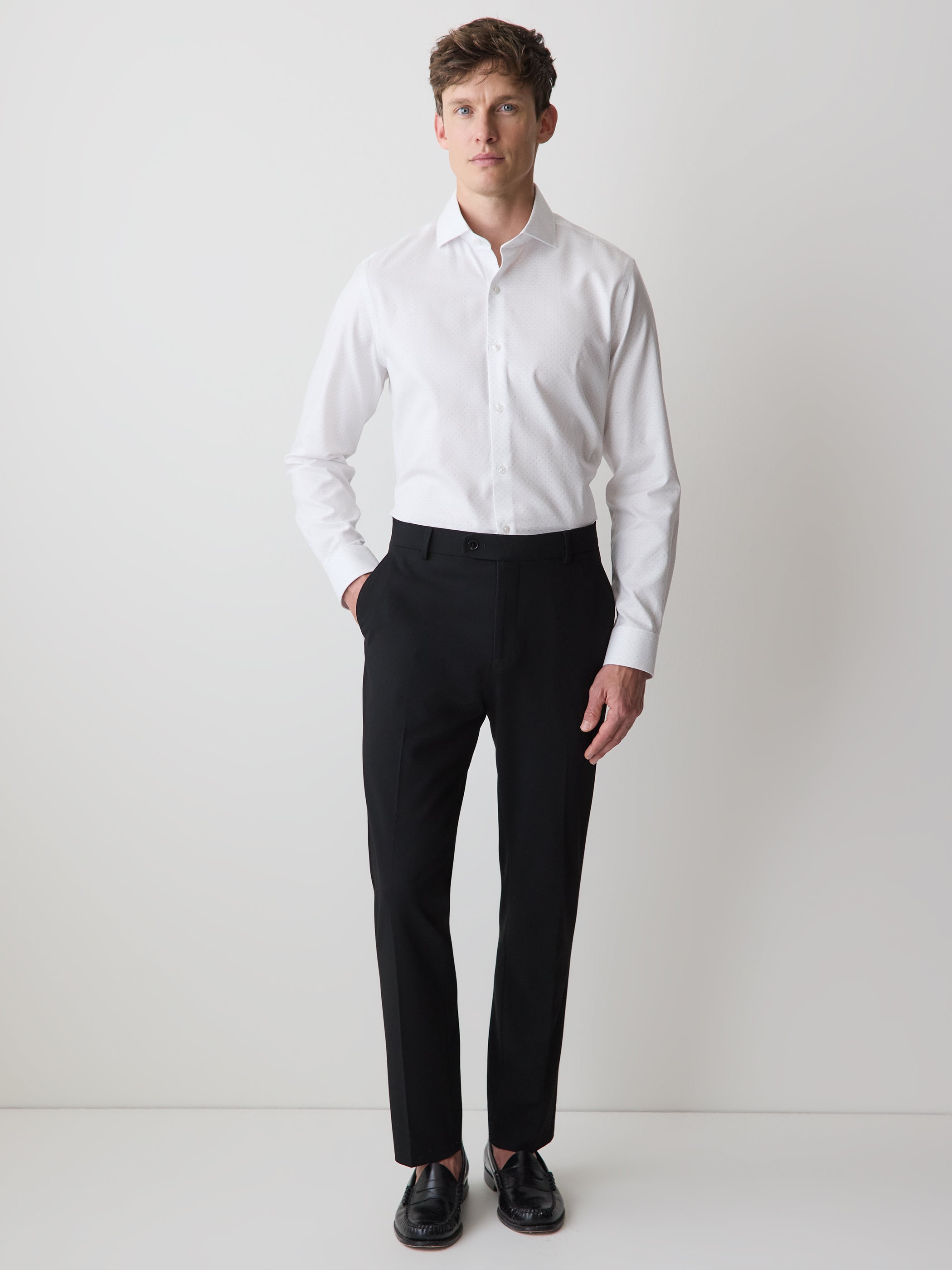 Dotted Regular Fit Dress Shirt rw&co Exclusive Sale Price