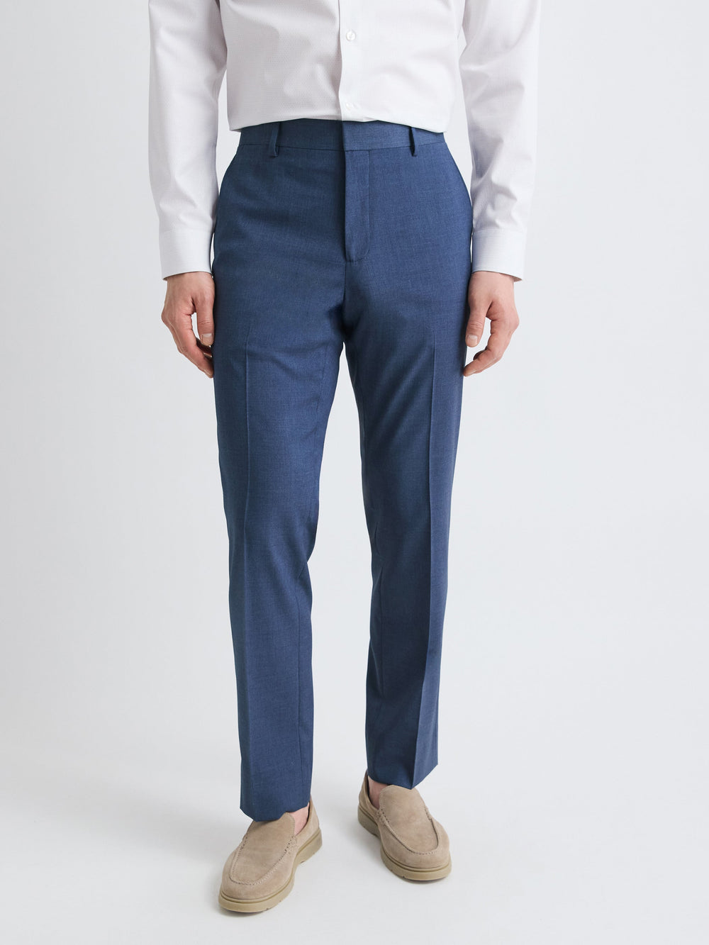 Tailored Fit Blue Suit Pant rw&co Great Value Deal