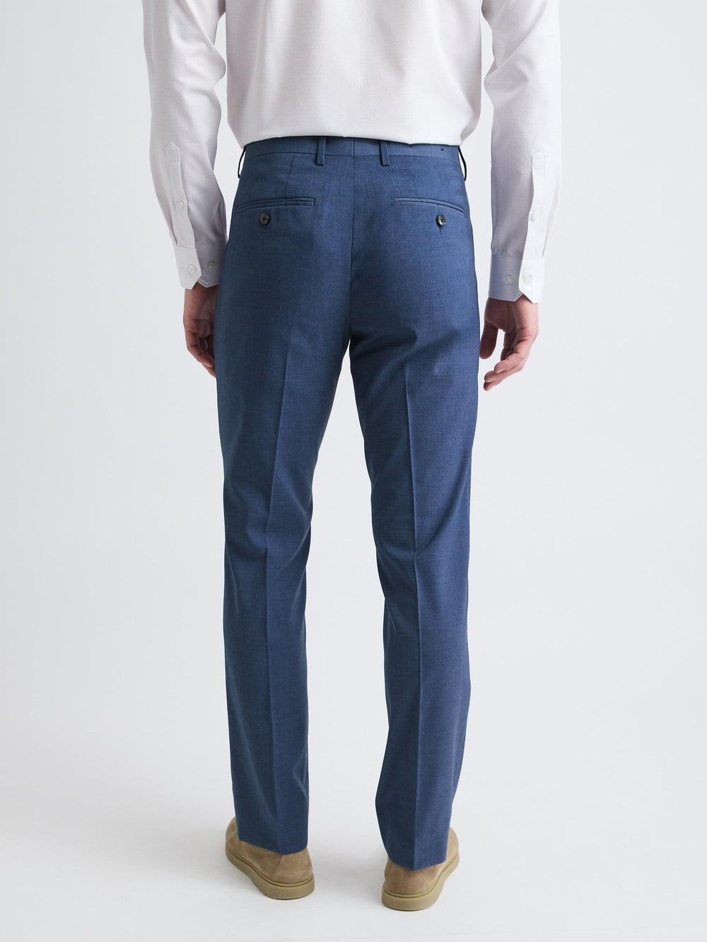 Tailored Fit Blue Suit Pant rw&co Great Value Deal