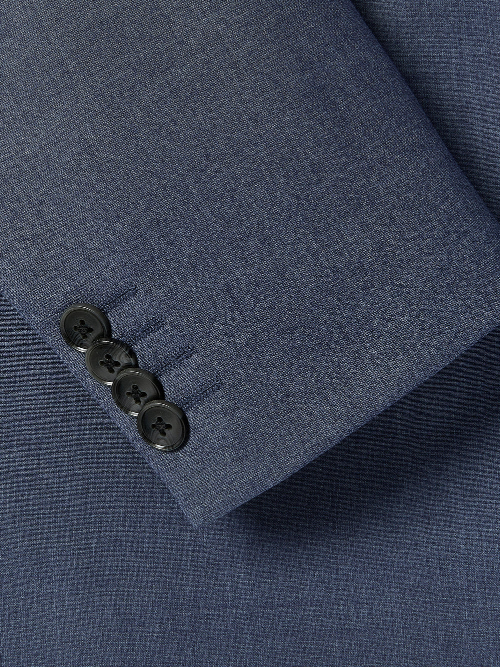 Tailored-Fit Blue Suit Blazer rw&co On Sale