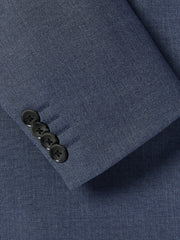Tailored-Fit Blue Suit Blazer rw&co On Sale