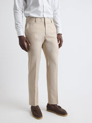Tailored-Fit Beige Suit Pant rw&co Special Promo Price