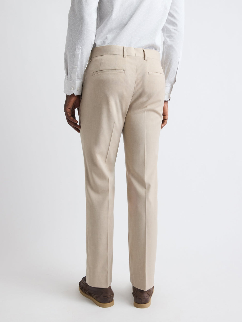 Tailored-Fit Beige Suit Pant rw&co Special Promo Price