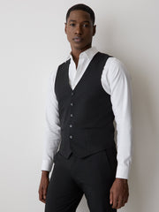 Black Suit Vest rw&co Special Promo Price
