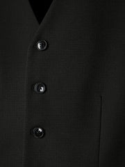 Black Suit Vest rw&co Special Promo Price