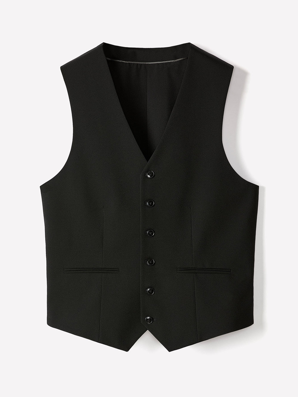 Black Suit Vest rw&co Special Promo Price