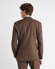 Slim Fit Brown Suit Blazer rw&co Exclusive Sale Price