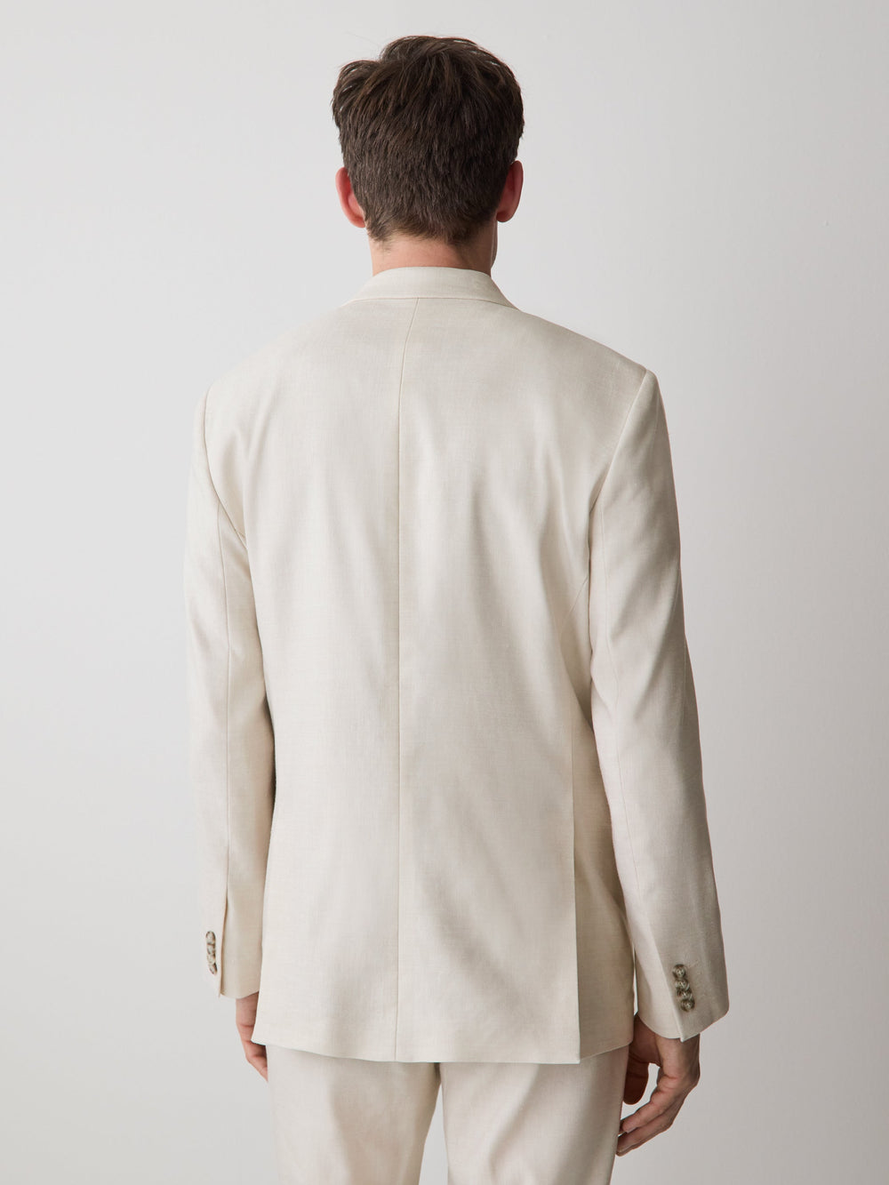 Tailored Fit Stretch Linen Blazer rw&co Special Promo Price