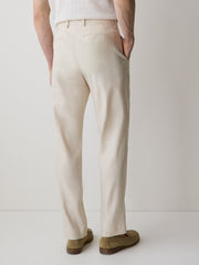 Tailored-Fit Linen Suit Pant rw&co Great Value Deal