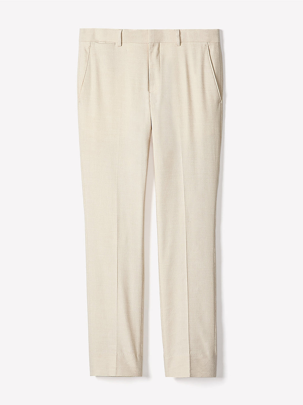 Tailored-Fit Linen Suit Pant rw&co Great Value Deal