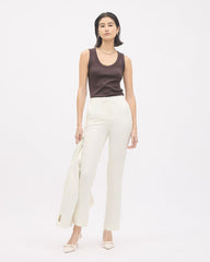 Scoop-Neck Cami with Wide Straps rw&co Limited Time Discount