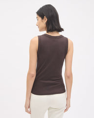 Scoop-Neck Cami with Wide Straps rw&co Limited Time Discount