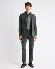 Slim Fit Dark Green Suit Pant rw&co Limited Time Discount