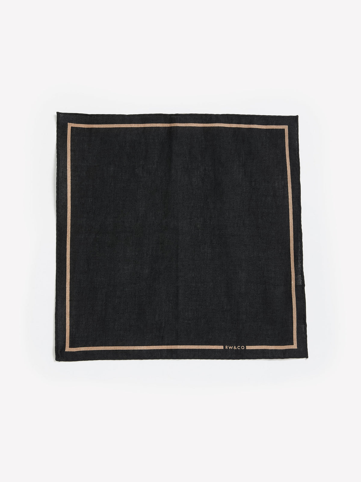 Linen-Blend Handkerchief rw&co Special Promo Price