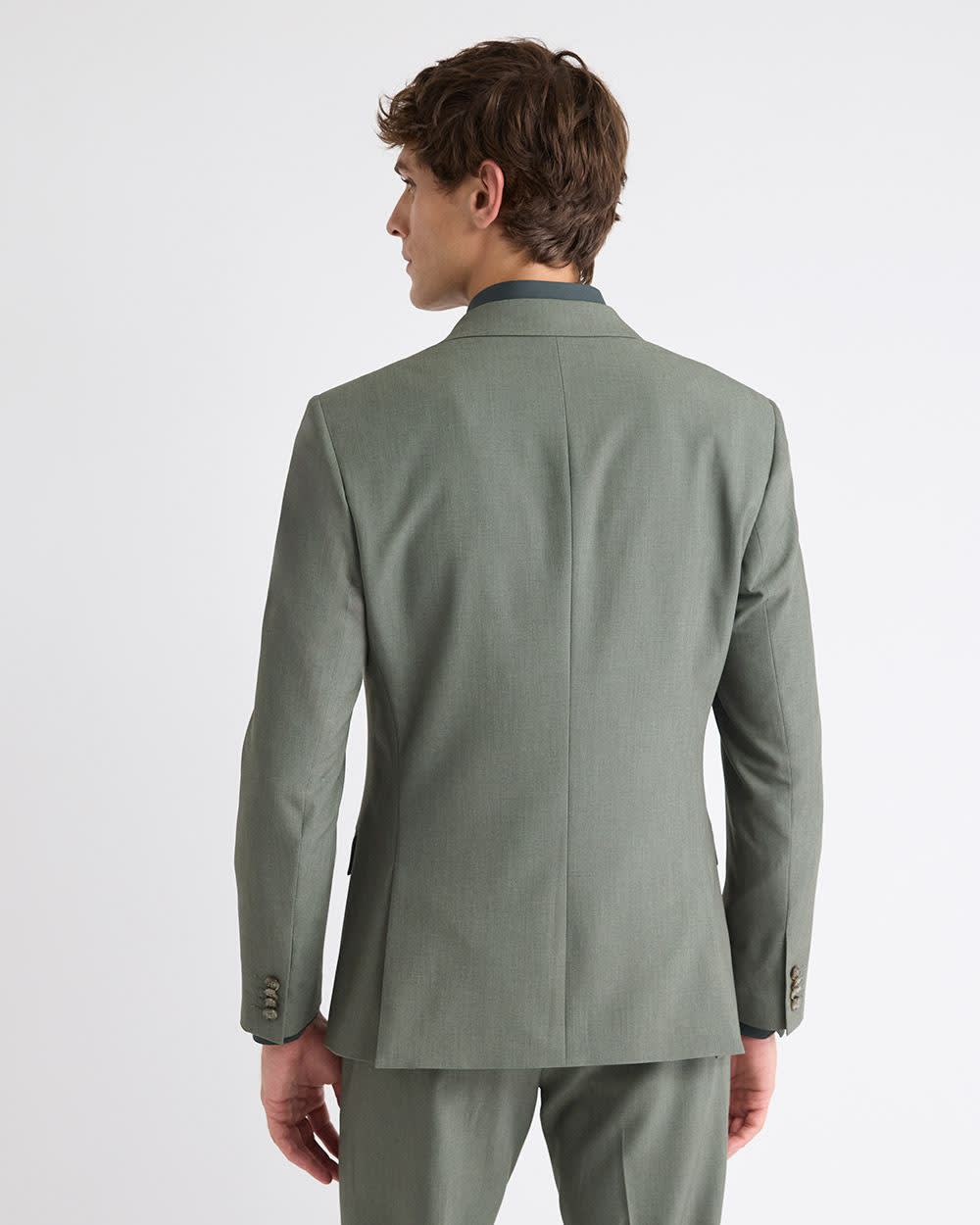 Slim Fit Green Suit Blazer rw&co Special Promo Price