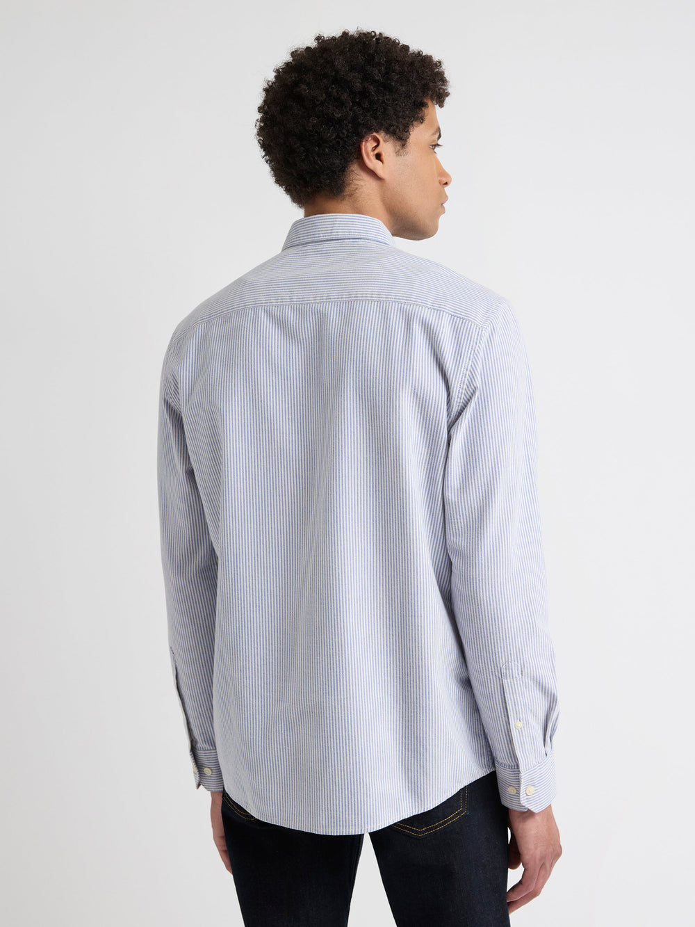 Striped Long-Sleeve Shirt rw&co Special Promo Price
