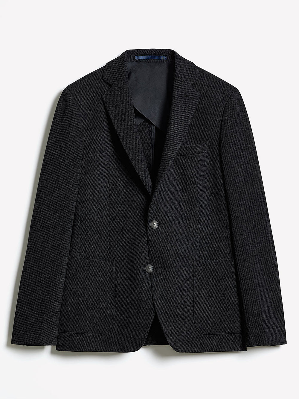 Slim-Fit Textured Knit Blazer rw&co Special Offer