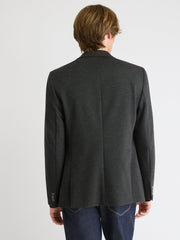 Slim-Fit Textured Knit Blazer rw&co Special Offer