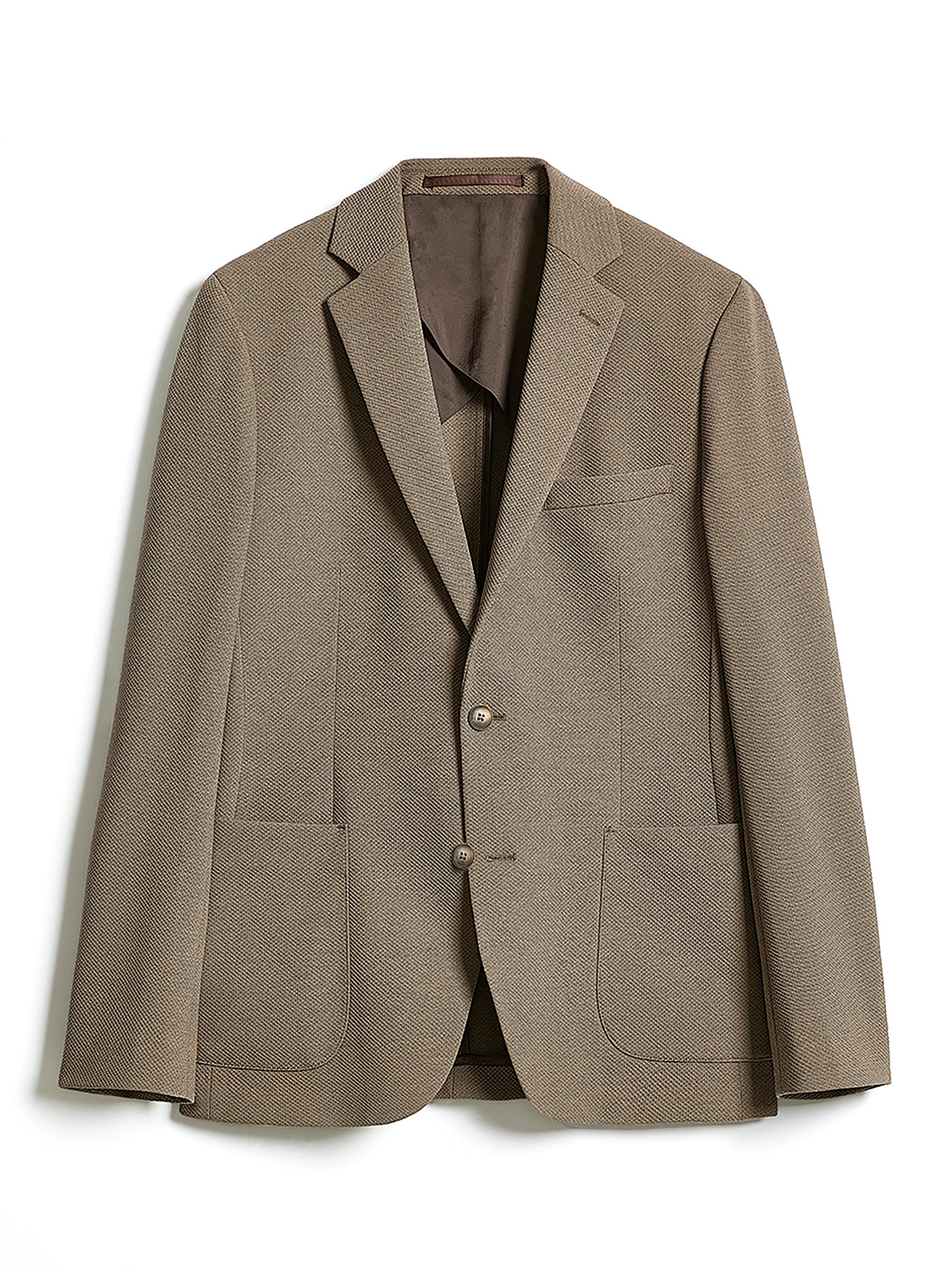 Slim-Fit Textured Knit Blazer rw&co Special Offer