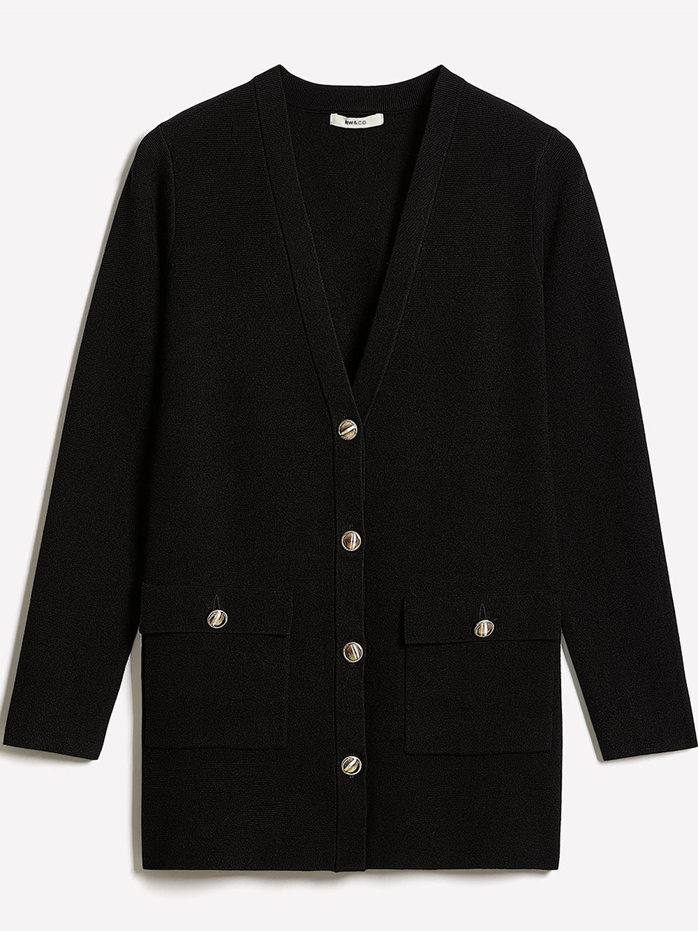 Long-Sleeve Long Cardigan rw&co Special Offer