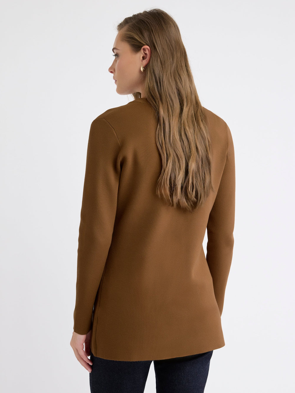 Long-Sleeve Long Cardigan rw&co Special Offer